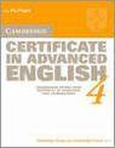 Cambridge Certificate in Advanced English 4 Student's book