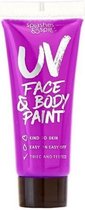 Splashes & Spills 10ml UV Face & Body Paint - Purple