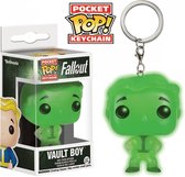 Funko Pop! Fallout Pocket Pop Keychain Vault Boy (Glow In The Dark) - Verzamelfiguur