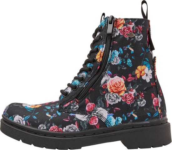 British Knights Blake: Stivali Donna RobusTI E Alla Moda, Perfetti Per Ogni Avventura, Colore Rose Bianche, Taglia 37 EU