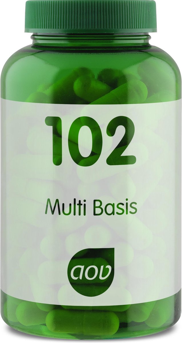 AOV 102 Multi Basis - 120 vegacaps - Multivitaminen - Voedingssupplementen