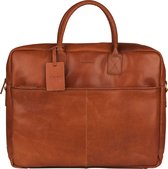 BURKELY Vintage Max Briefcase - Sacoche pour ordinateur portable 17 pouces  - Marron | bol