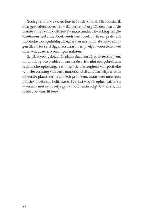 De schaduwelite voor en na de crisis