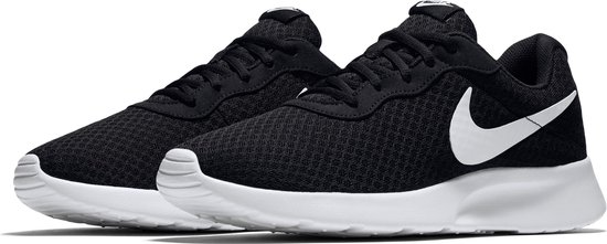Nike Tanjun Heren Sneakers - Black/White - Maat 46 | Bestel nu!