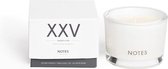 Notes Candle Small XXV - Twenty Five