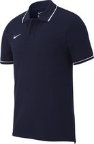 Nike Team Club 19  Poloshirt - Unisex - navy/wit