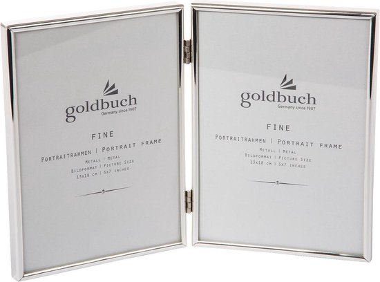 GOLDBUCH GOL-960286 Fine fotolijst 2x 13x18cm zilver