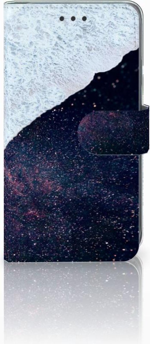 Apple iPhone Xr Book Case Sea in Space