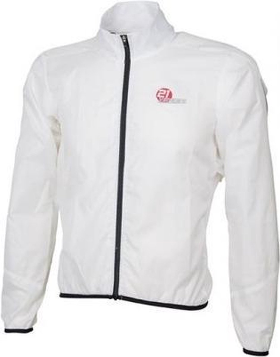21Virages Wind/regenjack unisex wit XL