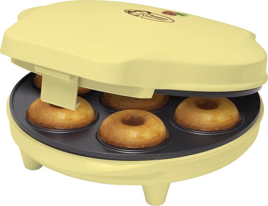 Bestron Donutmaker in Sweet Dreams design, met bakindicatielampje & antiaanbaklaag,... | bol.com