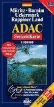ADAC FreizeitKarte Deutschland 07. Müritz, Barnim, Uckermark, Ruppiner Land 1 : 100 000