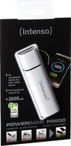 Intenso P2600 Lithium-Ion (Li-Ion) 2600mAh Wit Powerbank