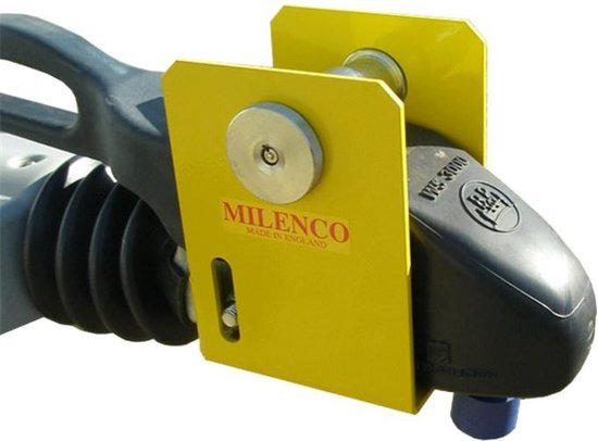 Foto: Milenco heavy duty ws3000 koppelingslot scm keurmerk staal