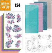 Dot and Do 134 - Purple Flowers