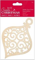 Make Your Own Decoration - Traanvormige Kerstbal - Create Christmas