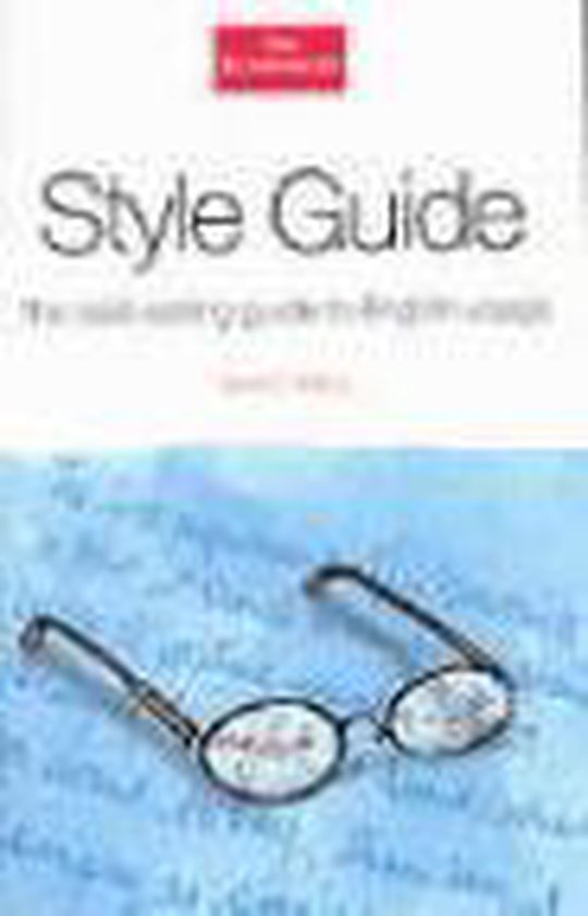 The Economist Style Guide - cover