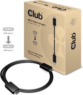 USB 3.2 Gen 1 (USB 3.0) [1x USB-C stekker - 1x USB-C stekker] 0.80 m Zwart club3D CAC-1522