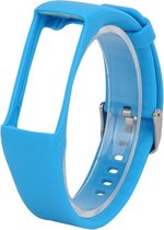Siliconen horloge bandje – Wrist strap – Polsband - Geschikt voor Polar A360 - Blauw
