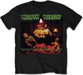 Marilyn Manson - American Family unisex T-shirt zwart - Merchandise band - XL
