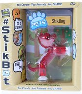 Goliath Stikbot Speelfiguur Hond Rood 6 Cm