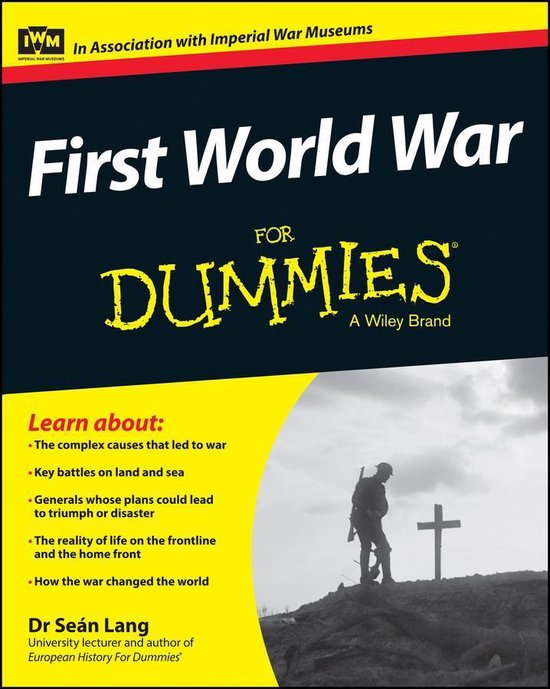 First World War For Dummies - cover