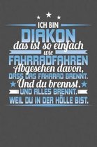 Ich Bin Diakon Das Ist So Einfach Wie Fahrradfahren. Abgesehen Davon, Dass Das Fahrrad brennt. Und Du Brennst. Und Alles Brennt. Weil Du In Der H lle Bist.