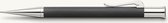 Graf von Faber-Castell pencil guilloche zwart