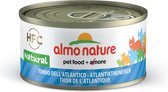 Almo Nature Natvoer voor Katten - HFC Natural - 24 x 70g - Tonijn uit de Atlantische Oceaan - 24 x 70 gram