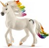 foto van Schleich Regenboog eenhoorn hengst 70523 - Speelfiguur - Bayala - 15 x 8,5 x 18 cm
