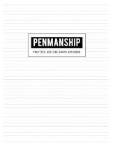 Penmanship Writing Graph Notebook