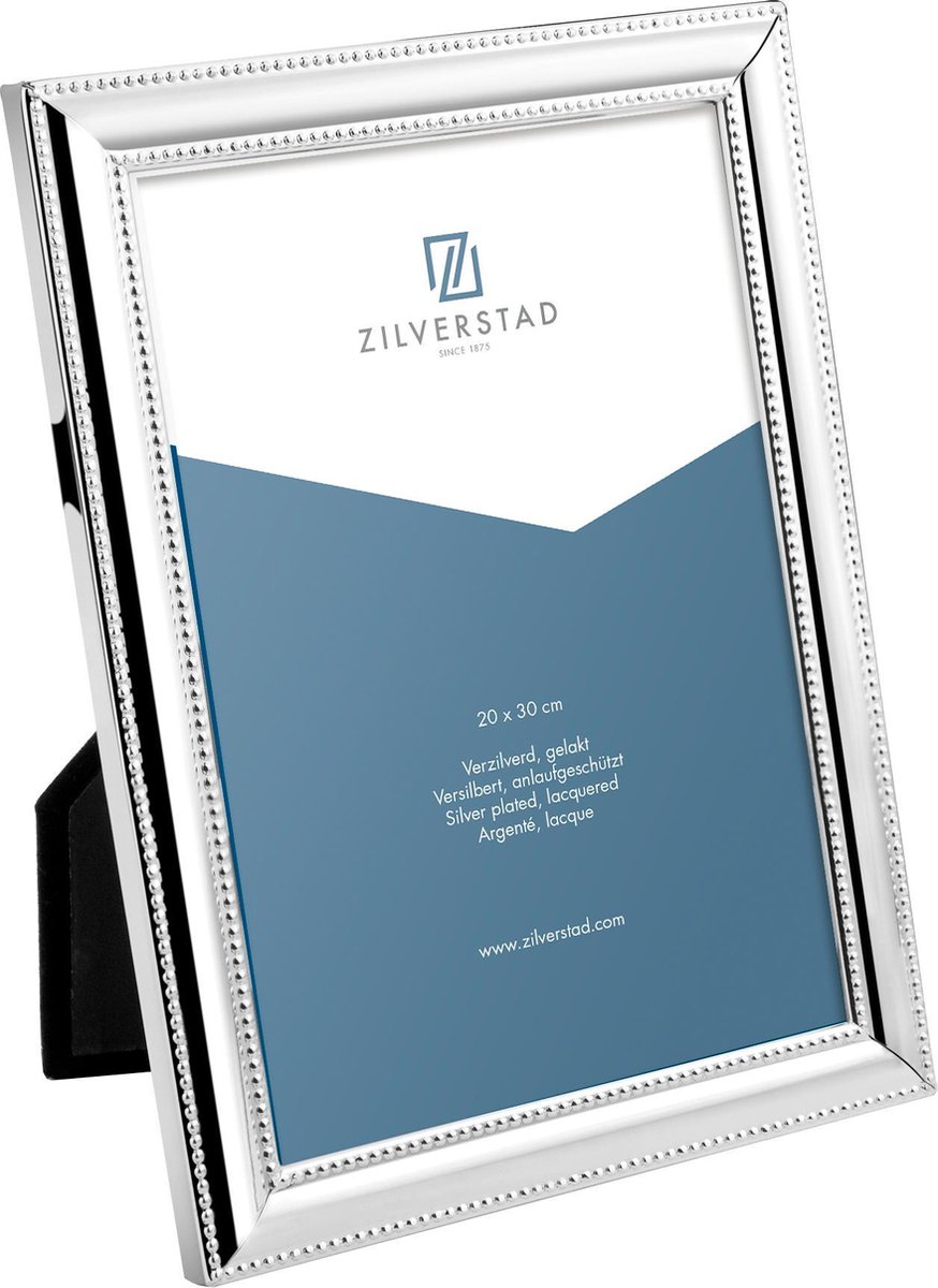 Zilverstad Fotolijst Parel 10x15cm Verzilverd – Juwelier Kremer