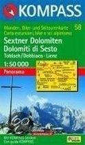 Sextner Dolomiten / Dolomoti Di Sesto 1 : 50 000