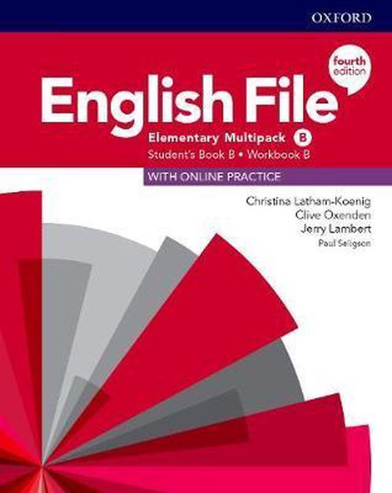 English File - Elem (fourth edition) Student's book multipac - cover