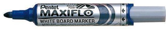 Pentel TRF94A-C Tradio Black and White Edition Vulpen met hoogwaardige iridium-veer behuizing, hoogglans, zwart/blauw