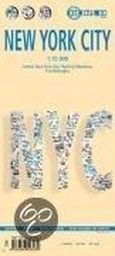 Cover van het boek 'New York City 1:15000' van  Nvt