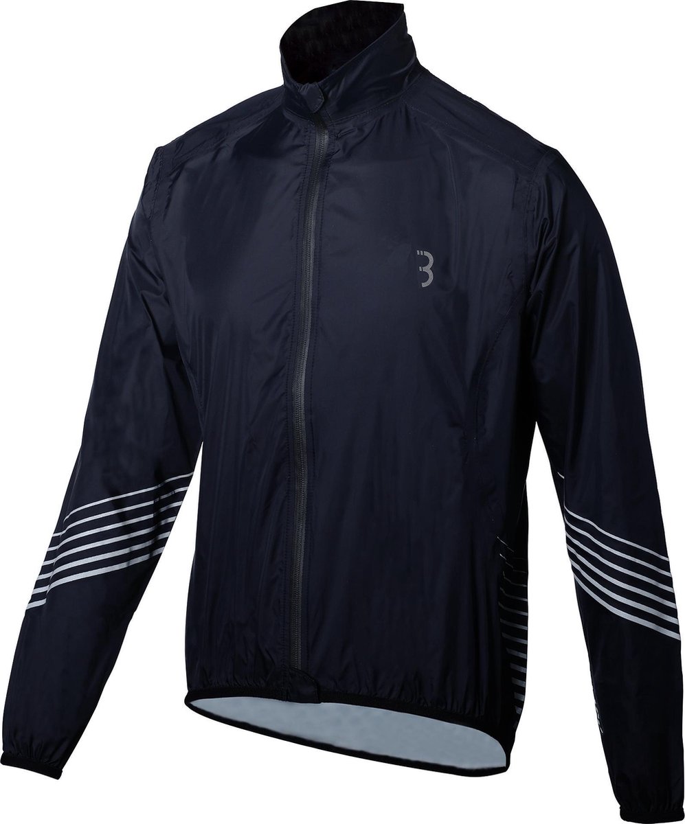 BBB Cycling StormShield Fietsjas BBW-281 - Unisex Fietsjack Maat XXXL - Zwart