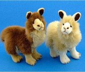 Pluche bruine lama knuffel 35 cm