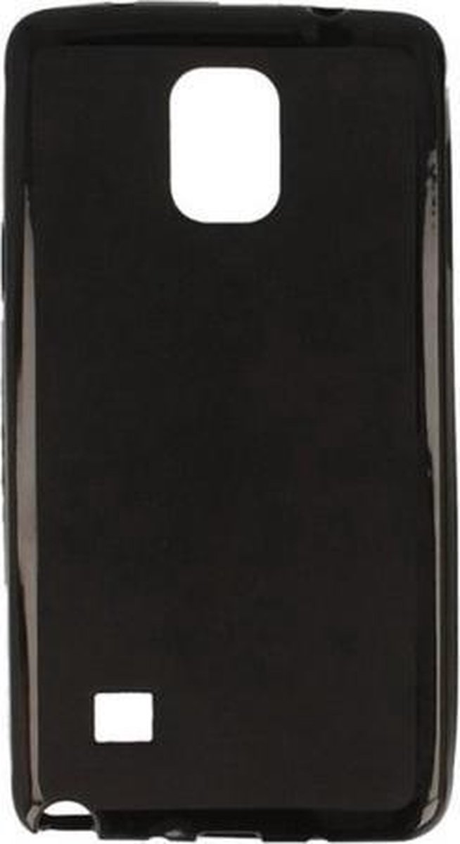 TPU Silicone Case FlexiShield voor Samsung Galaxy Note 4 - Zwart