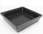 Zaai en kweekbakjes - erg stevig-  zwart kweekbak zwart 42*42*5cm  set van 10 stuks