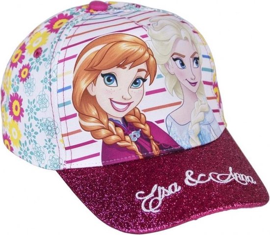 Disney Frozen pet / cap met glitters voor meiden