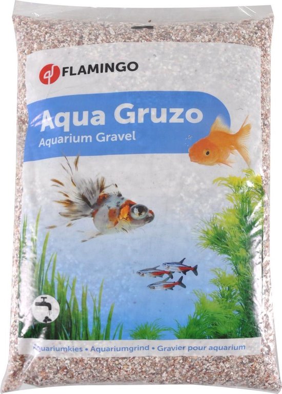 Flamingo галька светлая 1-3мм 8кг (5400274630678)