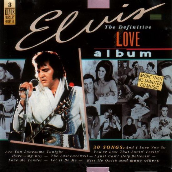 The Definitive Love Album, Elvis Presley | Media condition: Good (G) | 1 x CD Album, Compilation