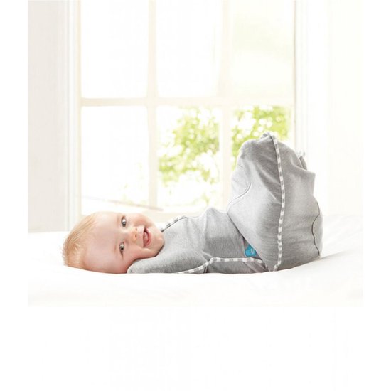 Love to dream - Swaddle UP inbakerslaapzak stage 1 small grijs