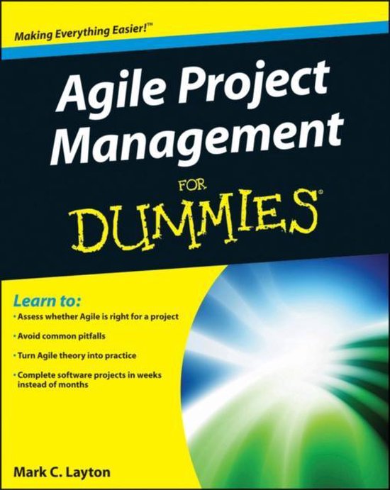Agile Project Management For Dummies - cover