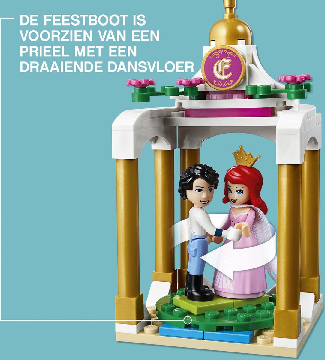 LEGO Disney Princesse : Mariage sur le navire royal d'Ariel (41153)