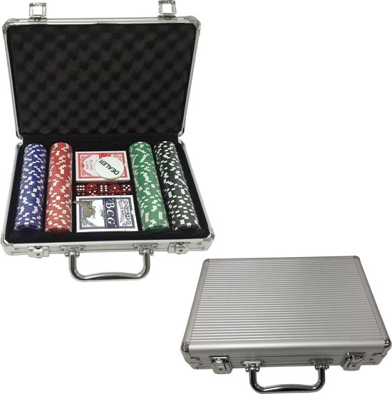 Afbeelding van het spel Poker koffer 200-delig
