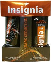 Desigual Insignia For Men Dark Seduction Deodorant Spray 200ml Set 2 Pieces
