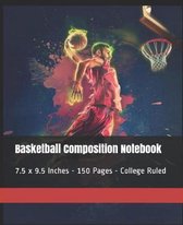 Basketball Composition Notebook