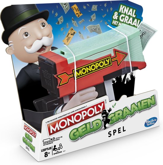 Thumbnail van een extra afbeelding van het spel Monopoly Geld Graaien
