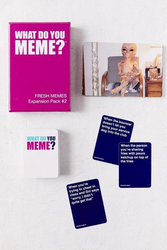 Thumbnail van een extra afbeelding van het spel What Do You Meme? Fresh Memes Pack #2 Uitbreiding